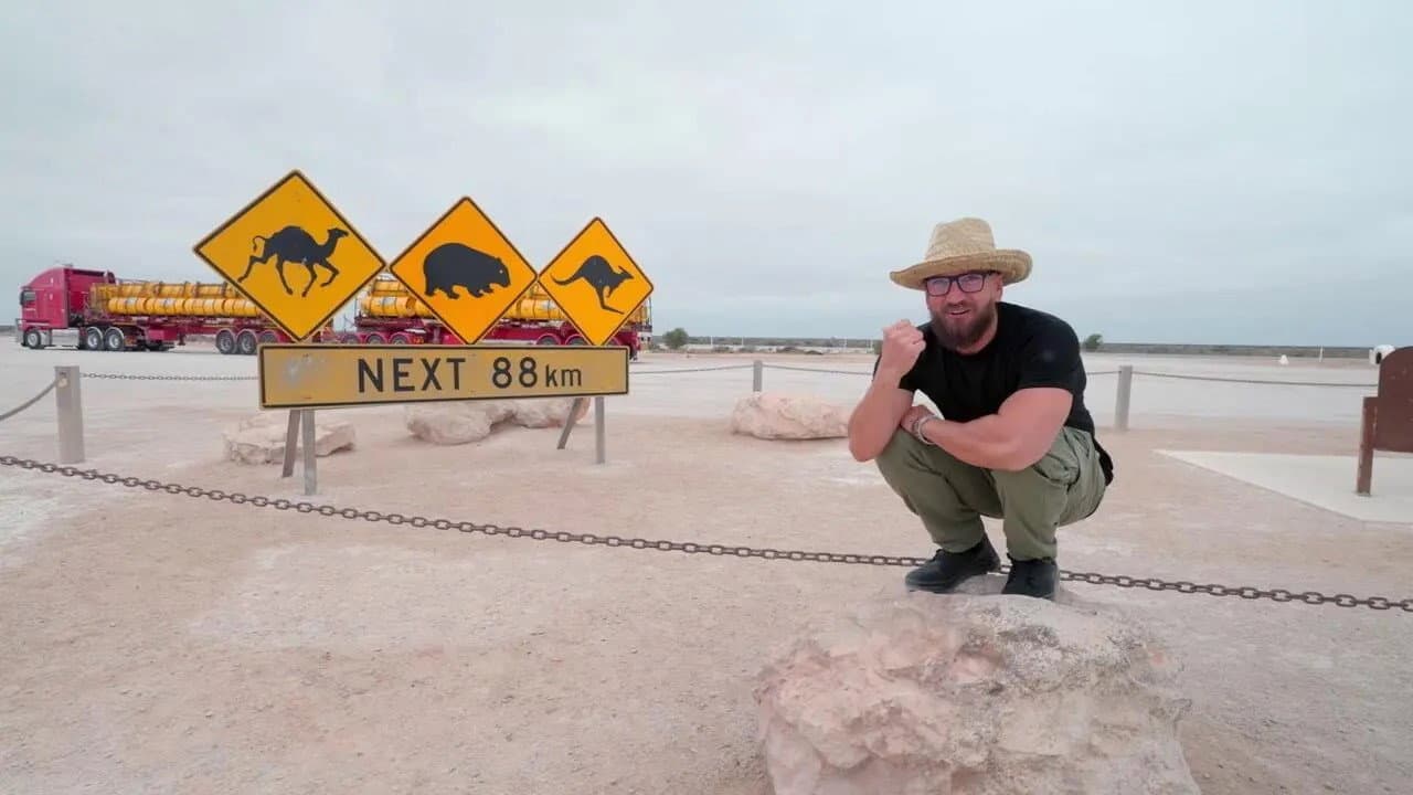 Ciężarówką przez Australię