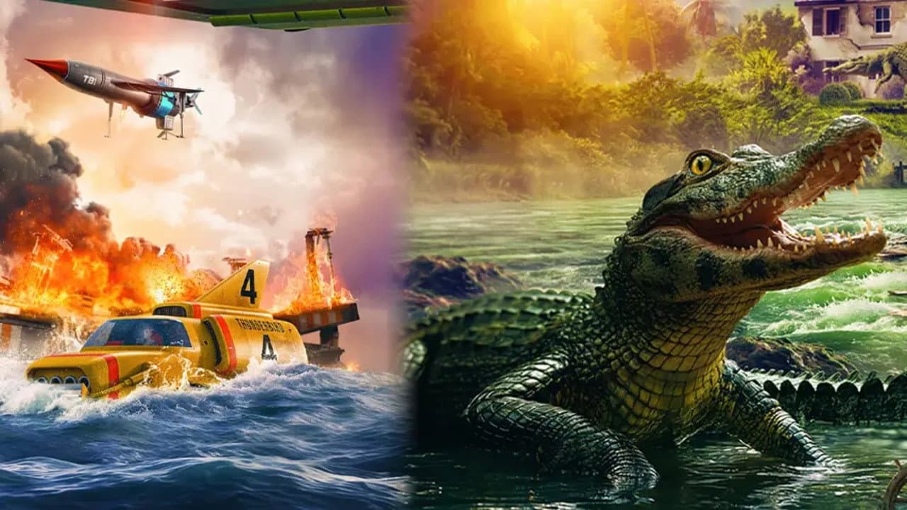 Thunderbirds 4K Double Bill - Atlantic Inferno / Attack of the Alligators!