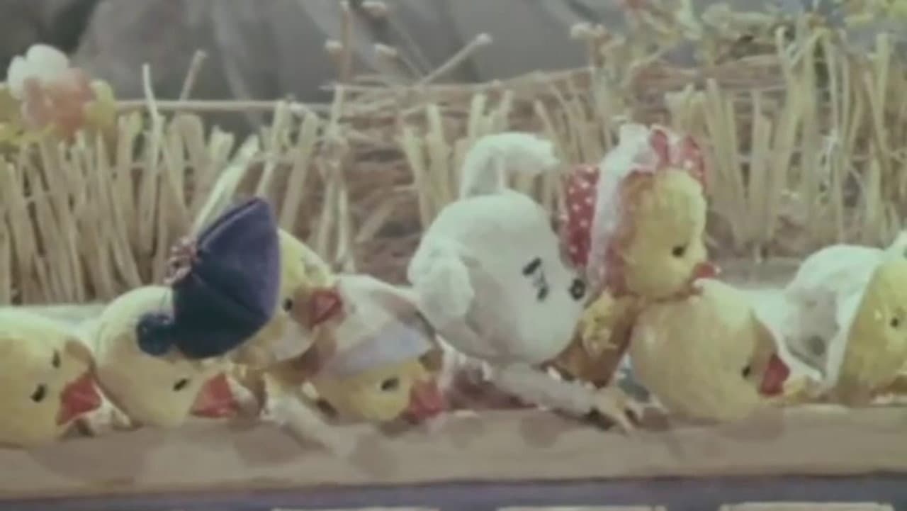 A Puppy and Seven Goslings