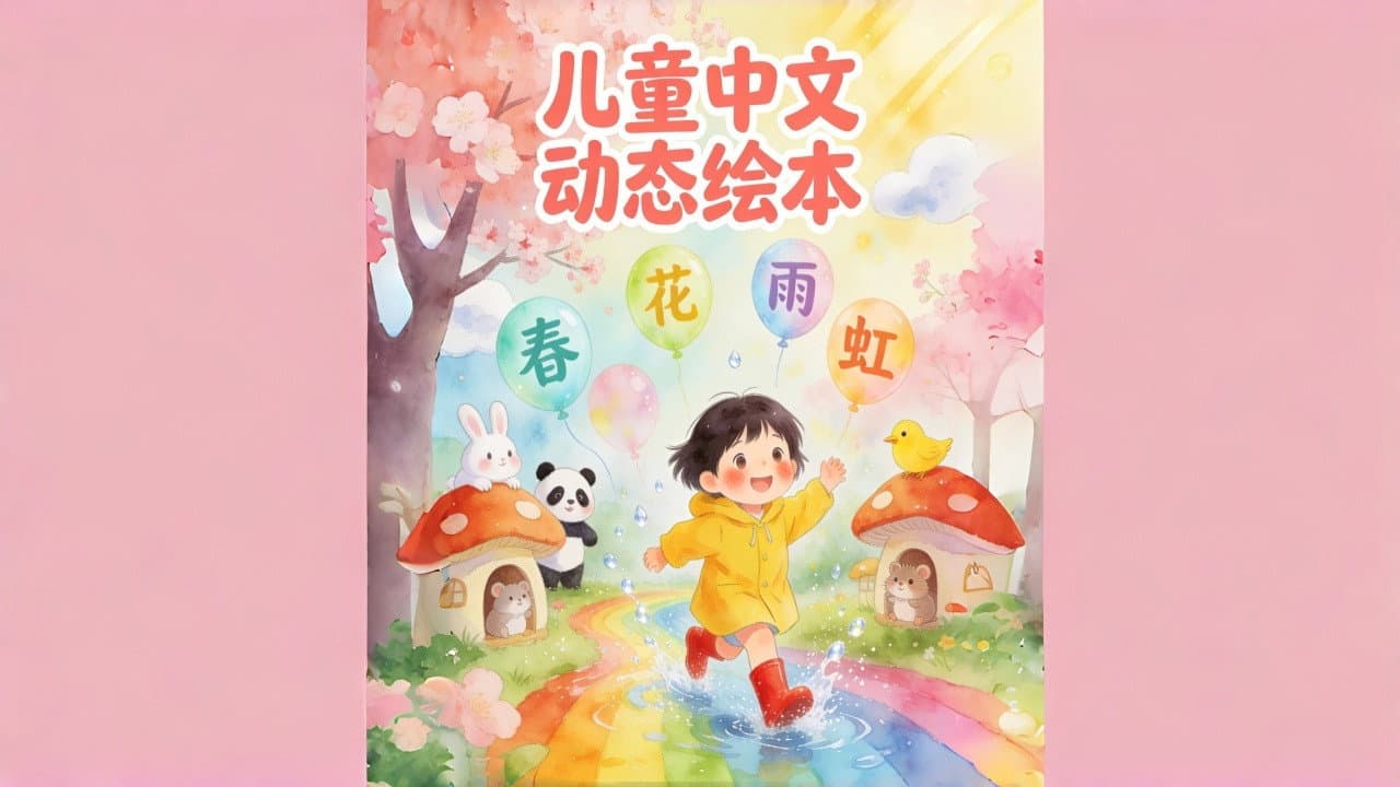 儿童中文动态绘本