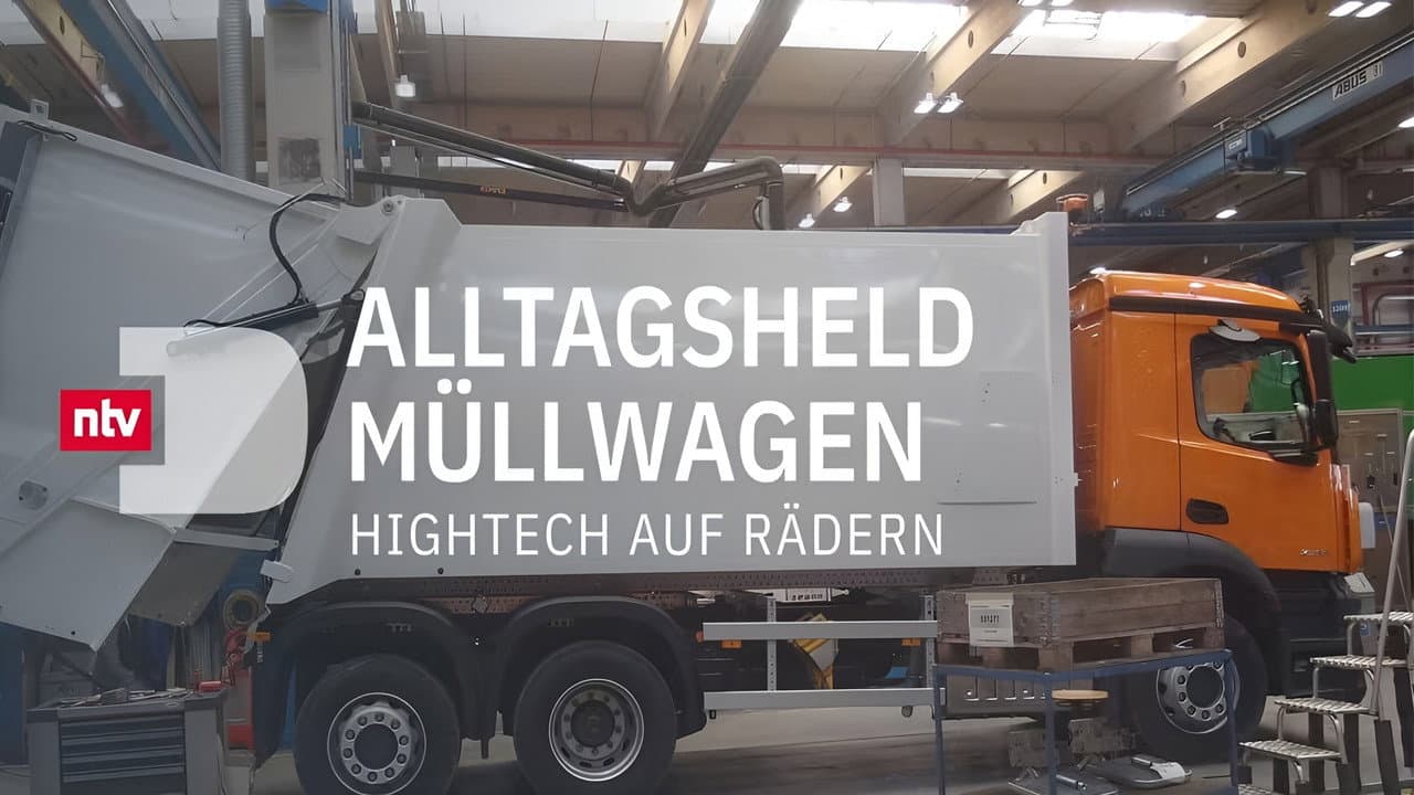 Alltagsheld Müllwagen - Hightech auf Rädern