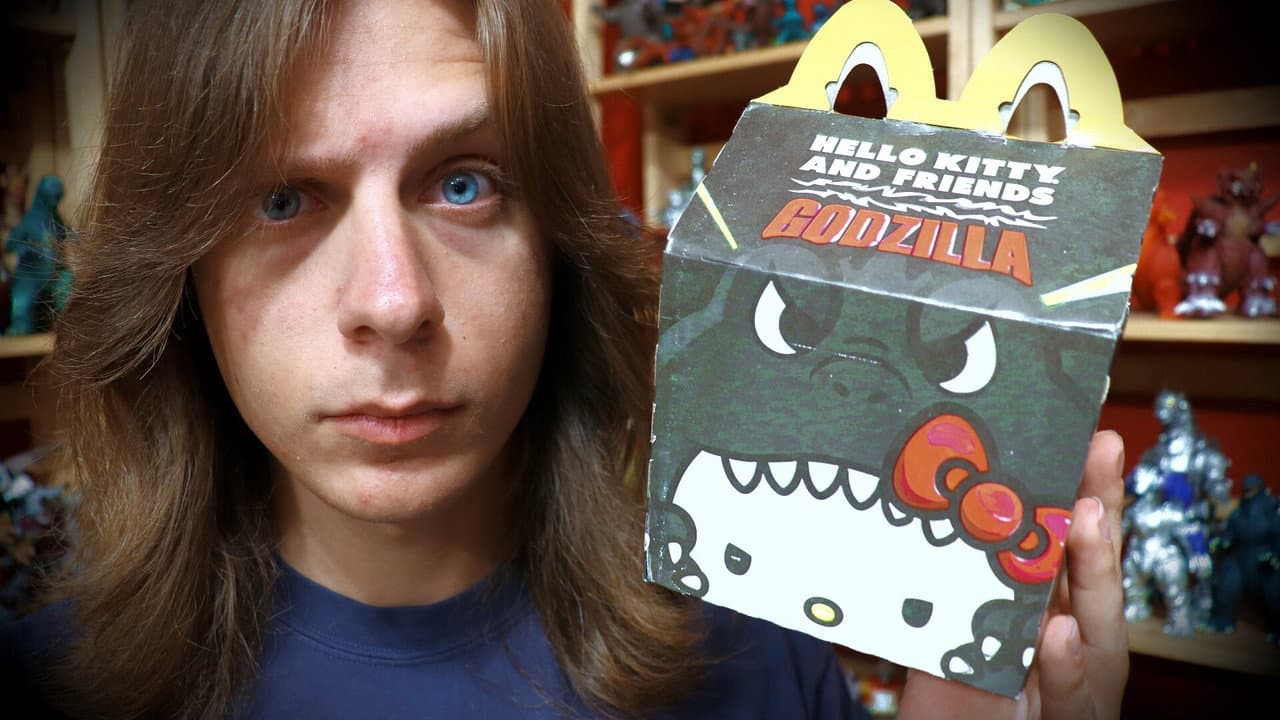Going to McDonald's to get the Hello Kitty Godzilla Happy Meal Toy