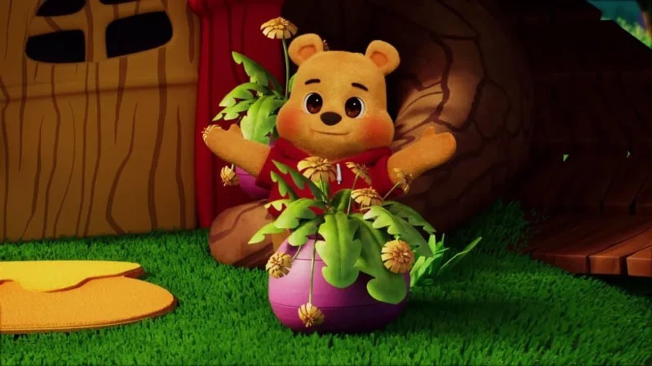 Pooh Bear Plays Hide-and-Seek