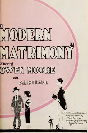 Modern Matrimony