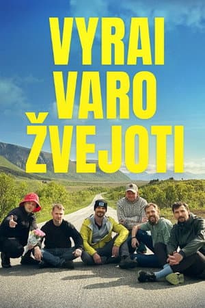 Vyrai varo žvejoti