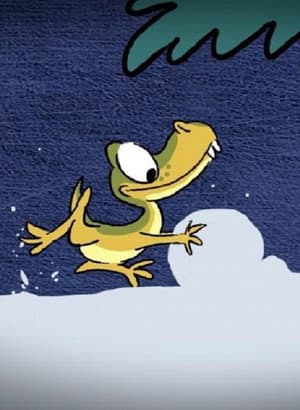 Snow Dinosaur