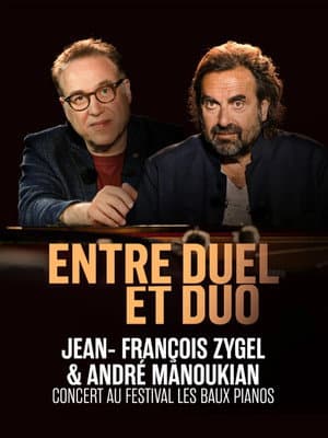 Entre Duel et Duo, Jean-François Zygel & André Manoukian / Concert au Théâtre des Taillades