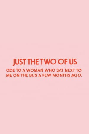 Just the Two of Us