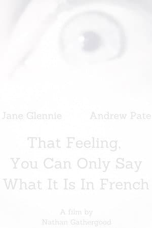 That Feeling, You Can Only Say What It Is in French
