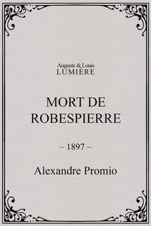 Mort de Robespierre
