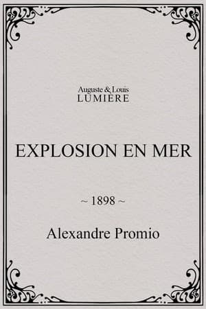Explosion en mer