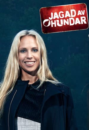 Jagad av hundar