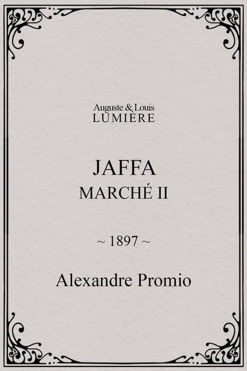 Jaffa : Marché, II