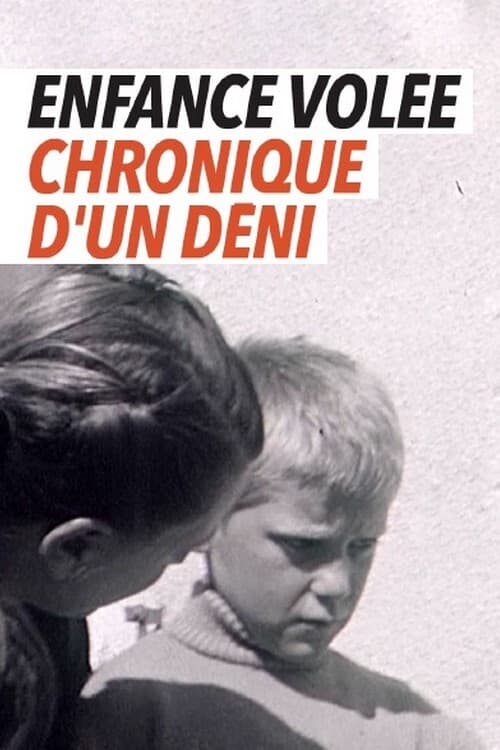 Enfance volée - chronique d'un déni