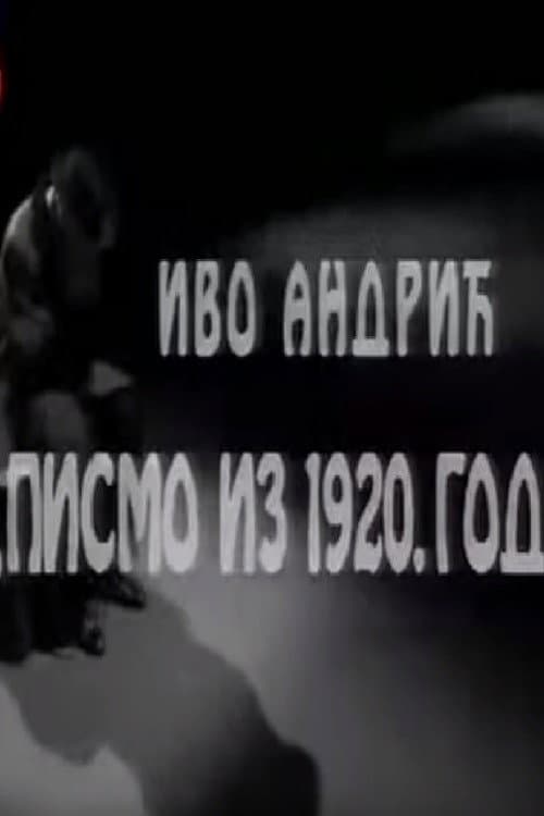 A Letter from 1920