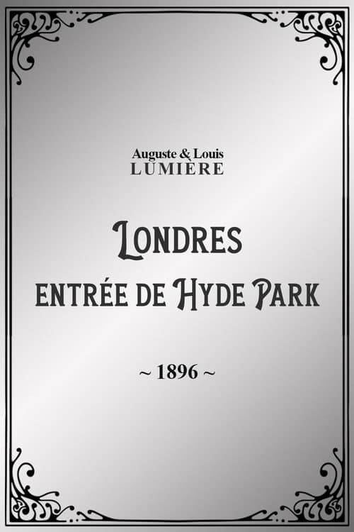 Londres : entrée de Hyde Park