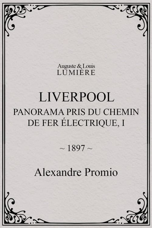 Liverpool, panorama pris du chemin de fer électrique, I