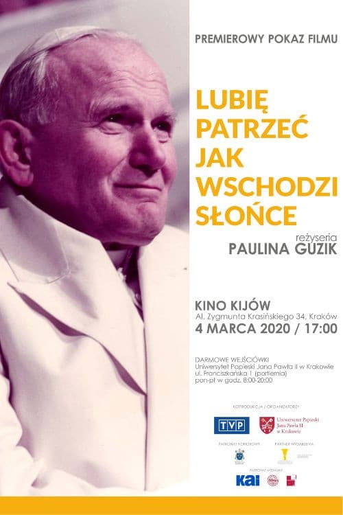 Lubię patrzeć jak wschodzi słońce