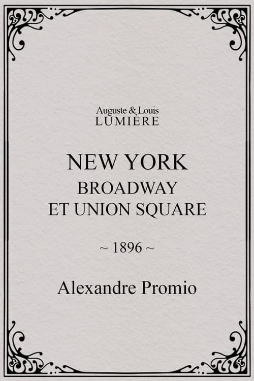 New York: Broadway at Union Square