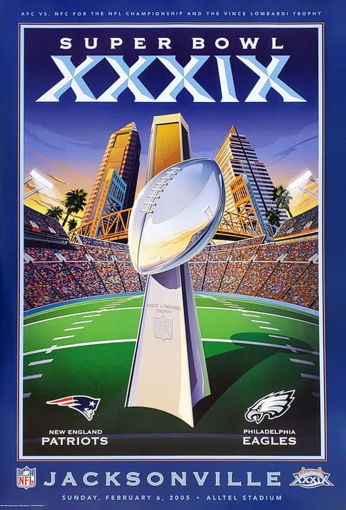 Super Bowl XXXIX Champions: New England Patriots