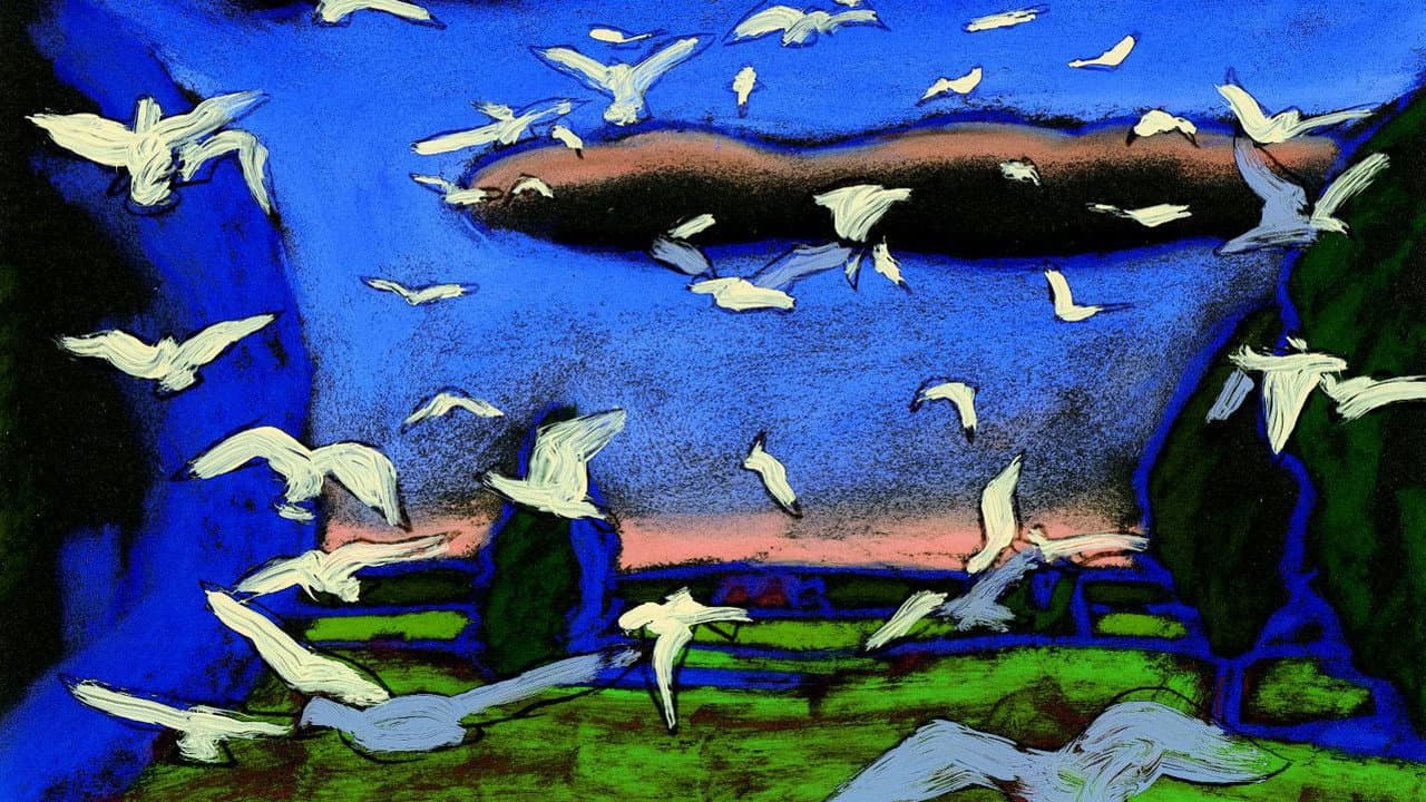 The Young Girl and the Clouds