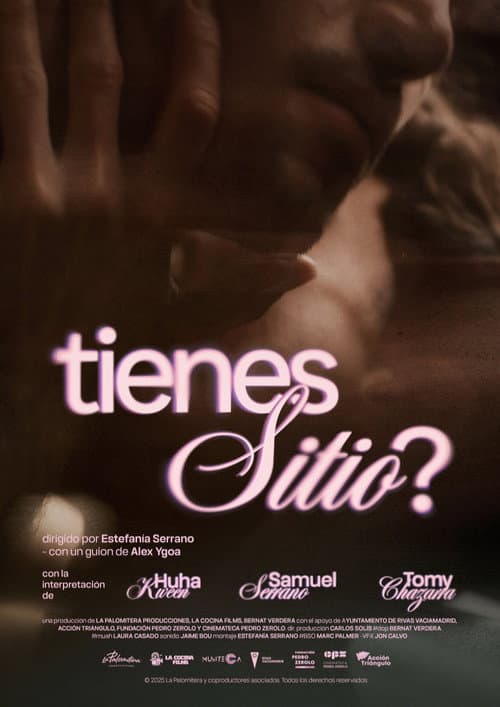 Tienes sitio?