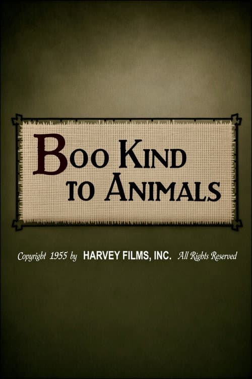 Boo Kind to Animals