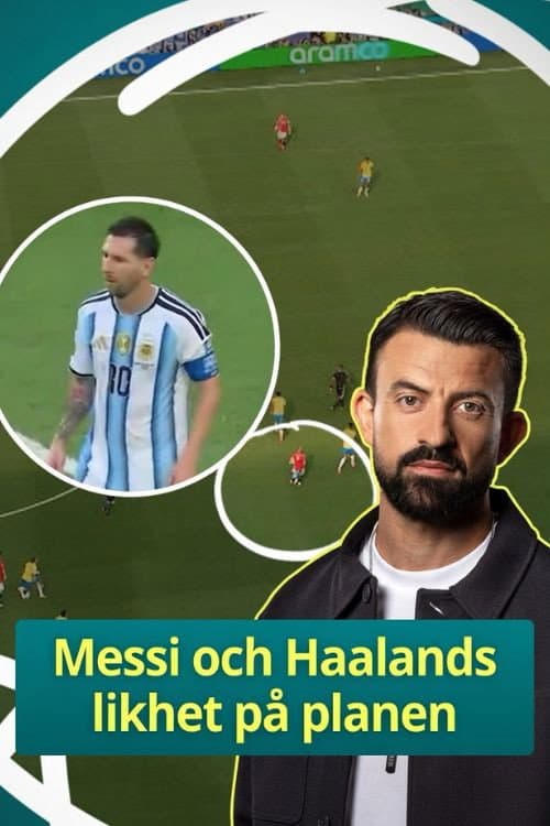 Messi and Haaland's similarity on the pitch
